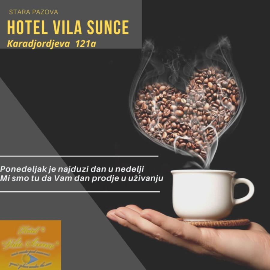 Hotel Vila Sunce Стара Пазова Екстериор снимка